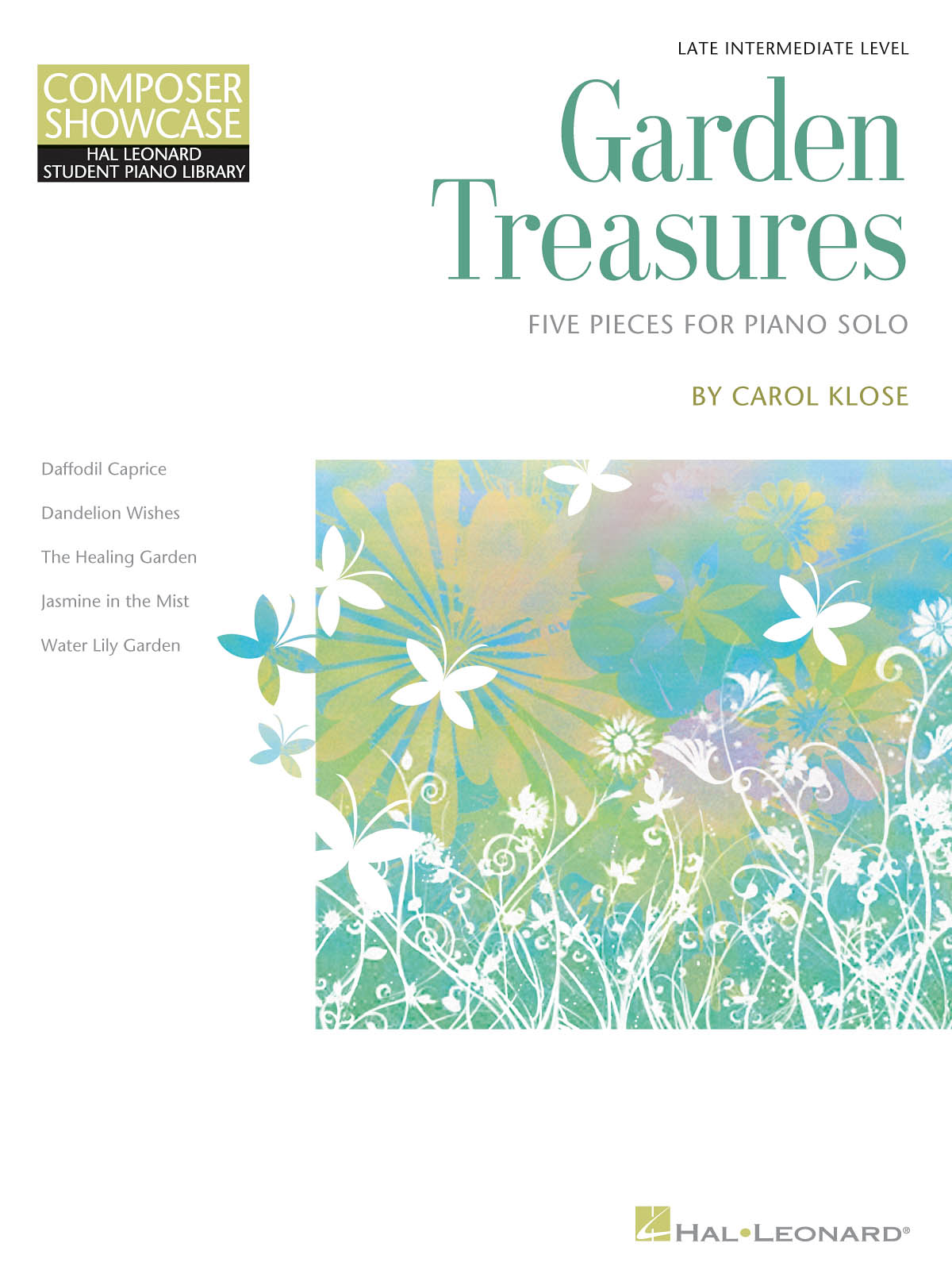 Garden Treasures - Five Pieces For Piano Solo - populární písně na klavír