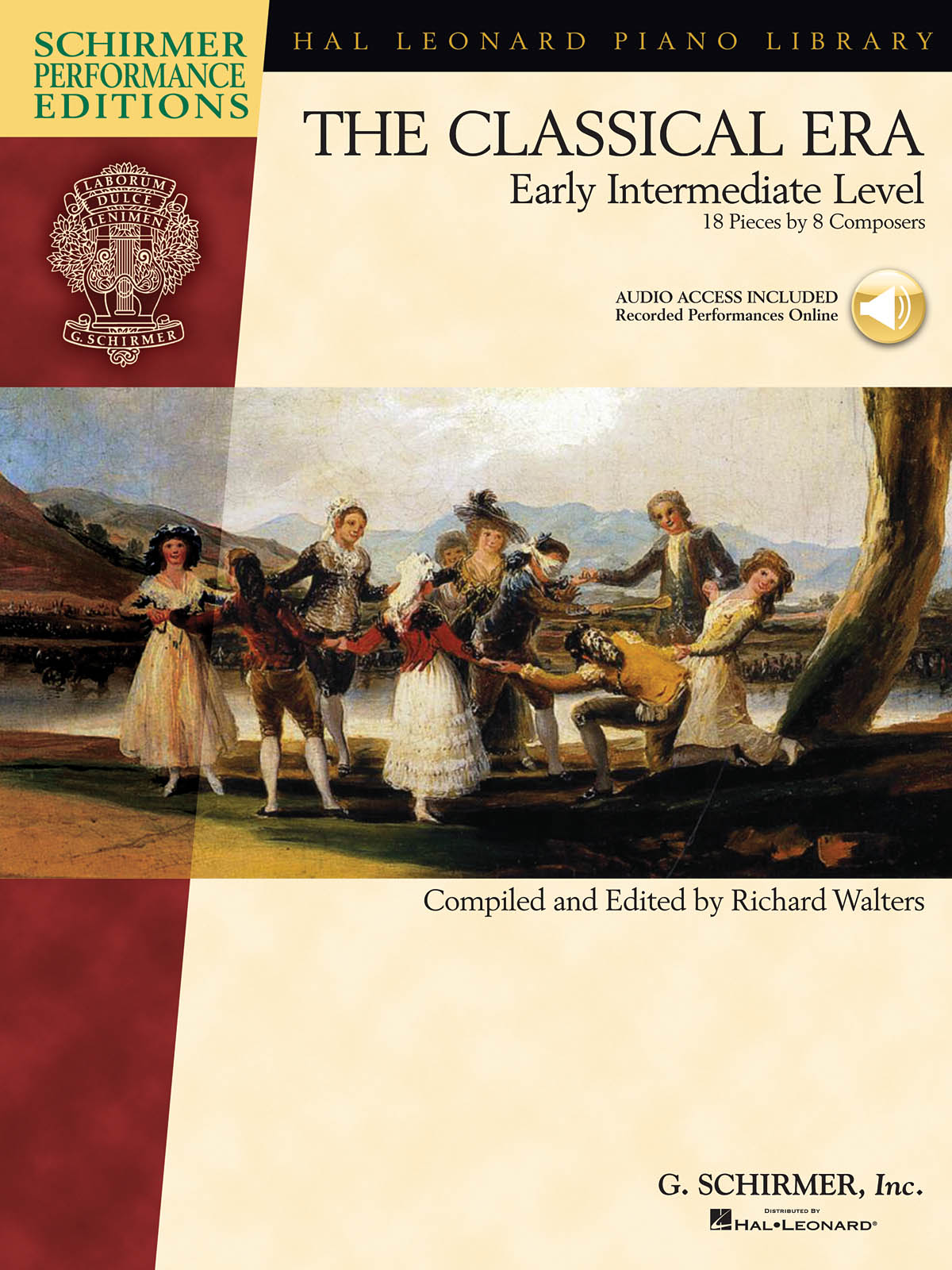 The Classical Era - Early Intermediate Level - 18 Pieces by 8 Composers - klasické skladby pro klavír