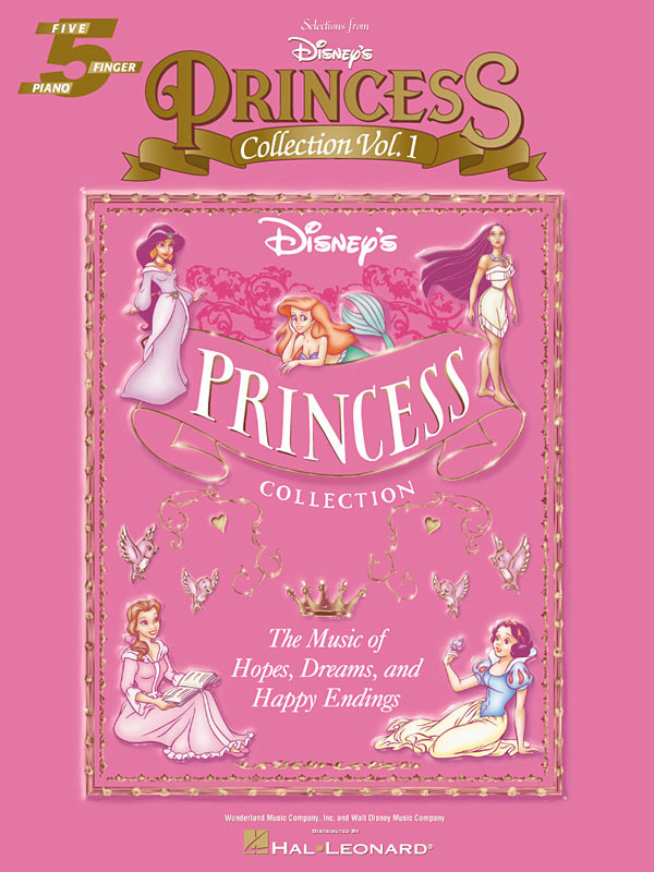 Disney'S Princess Collection Vol. 1  - noty pro děti na klavír