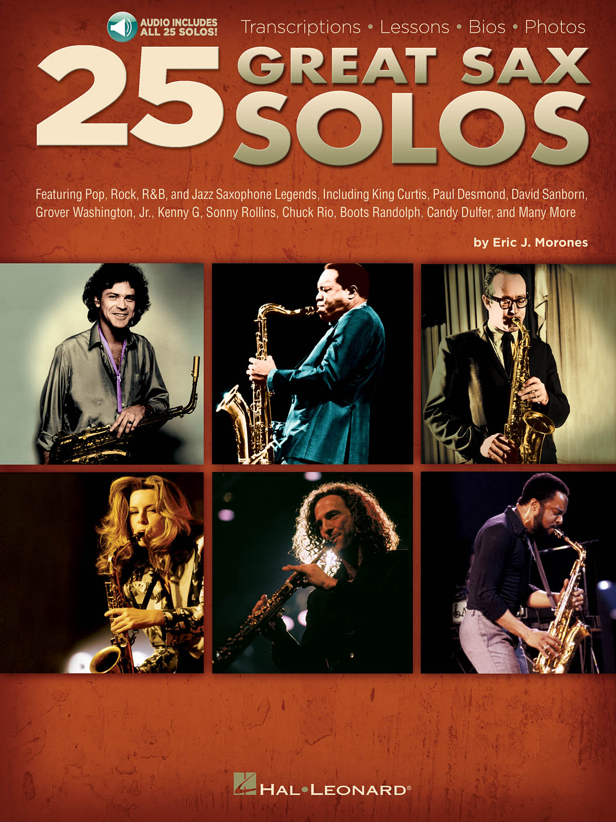 25 Great Sax Solos + Audio Online
