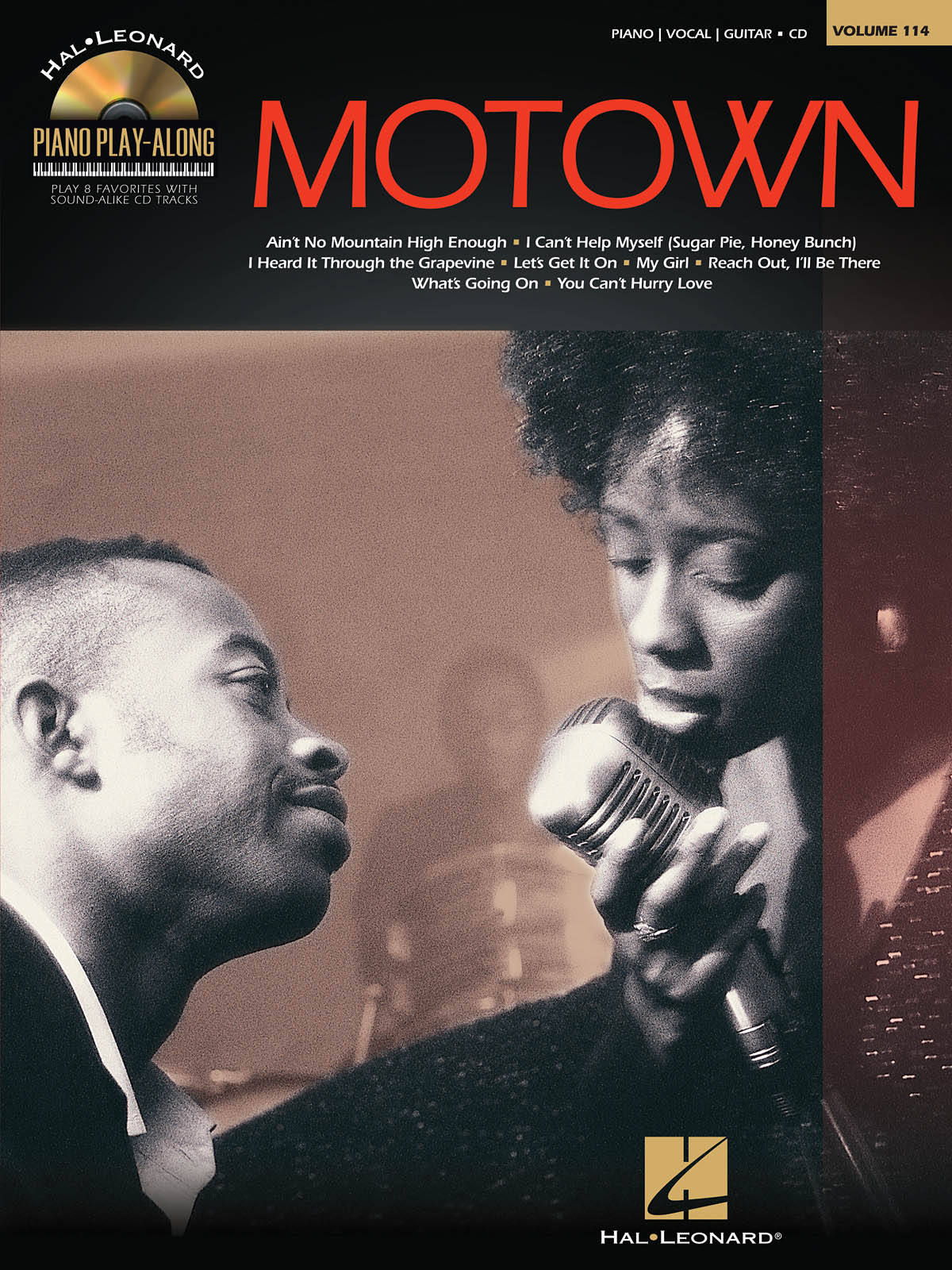 Motown - Piano Play-Along Volume 114 známé písně pro klavír