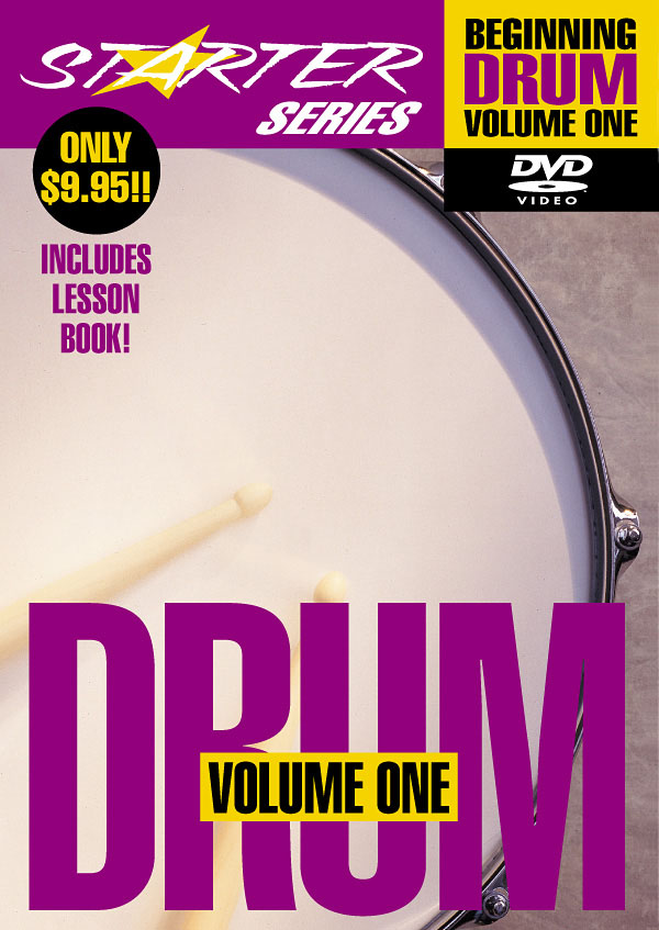 Beginning Drums Volume One - Starter Series - noty skladby pro bicí soupravu