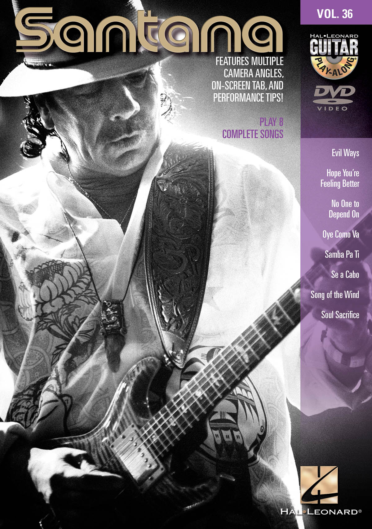 Santana  - Guitar Play-Along DVD Volume 36