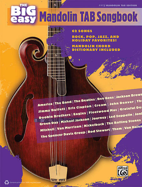 The Big Easy Mandolin Tab Songbook - The Big Easy Songbook Series - noty na mandolínu