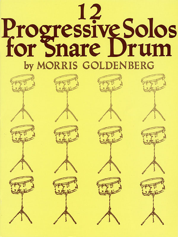 Twelve Progressive Solos for Snare Drum - noty pro malý buben
