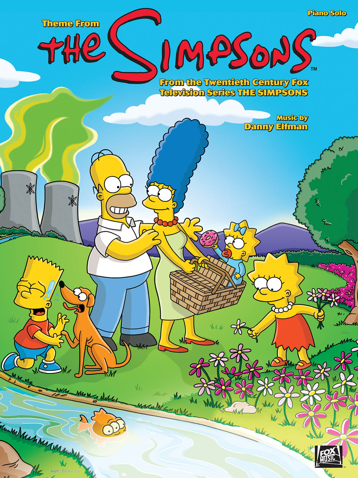 Theme from The Simpsons - filmové melodie pro klavír
