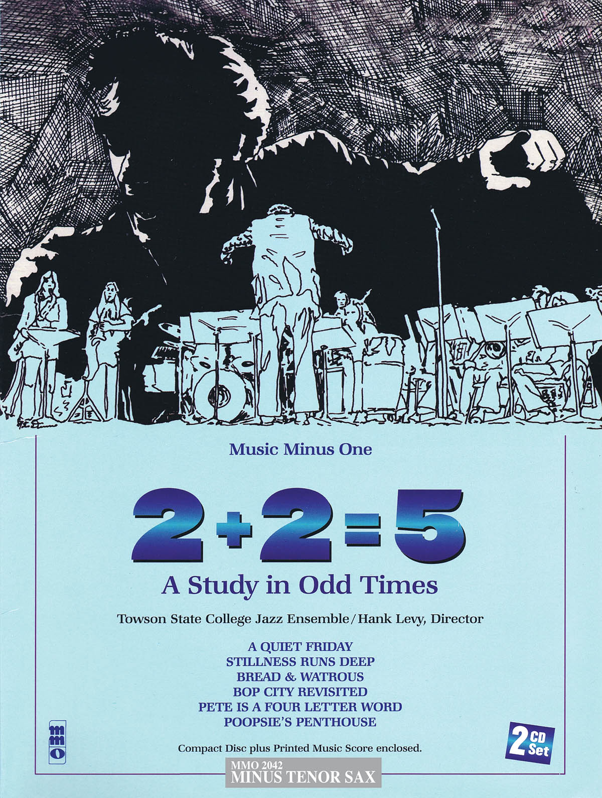 2+2=5: A Study in Odd Times - Tenor Saxophone 2-CD Set - tenor saxofon