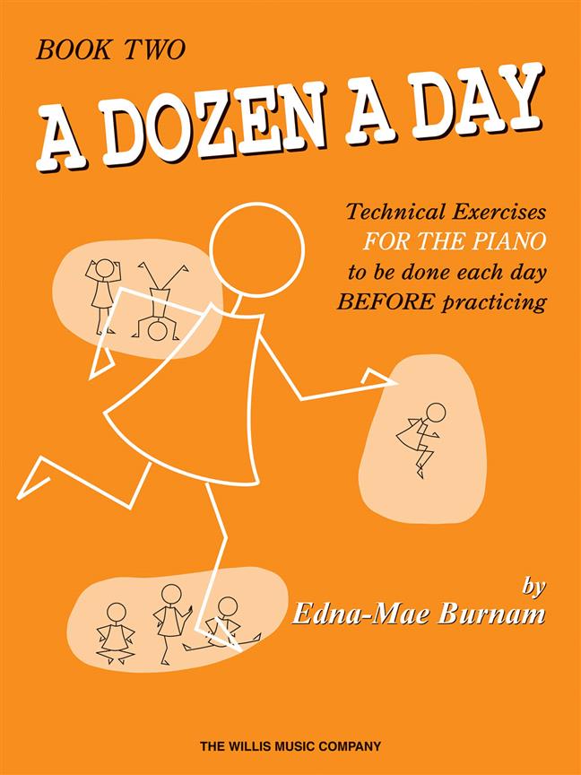 A Dozen a Day Book 2 - Technical Exercises - noty na klavír