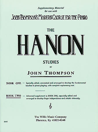 John Thompson's Hanon Studies Book 2 - pro klavír