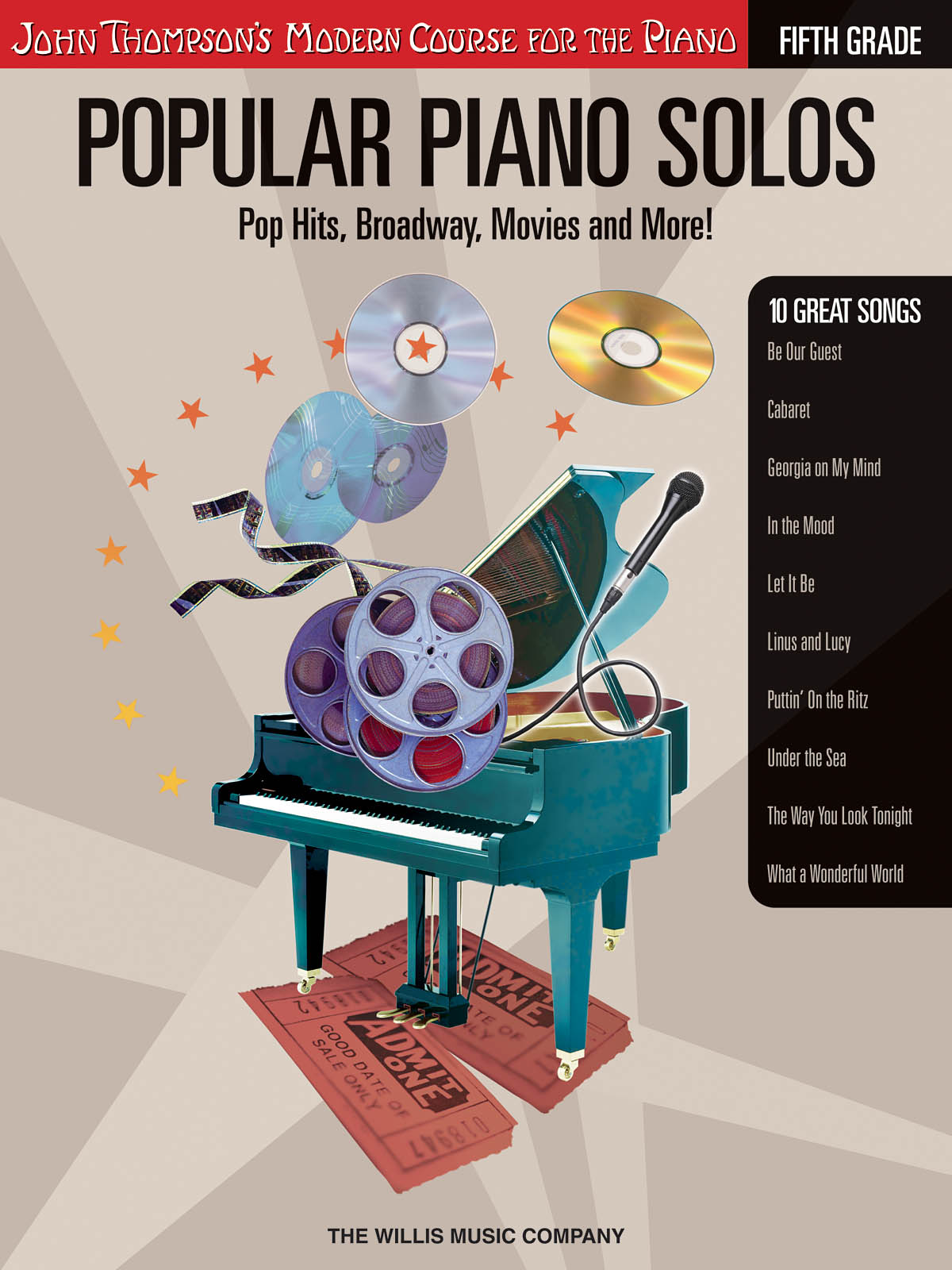 Popular Piano Solos - Grade 5 - Pop Hits, Broadway, Movies and More! John Thompson's Modern Course for the Piano Series učebnice pro klavír