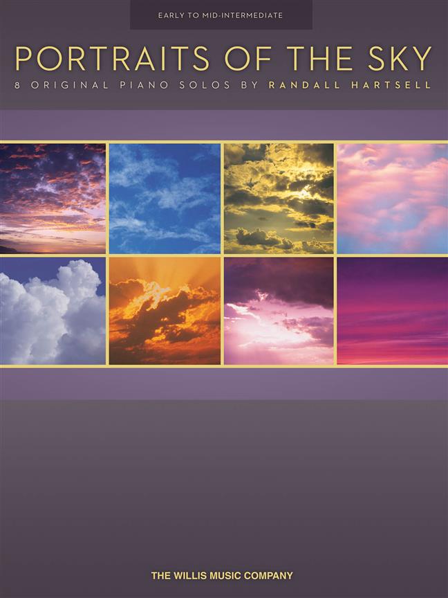 Portraits of the Sky by Randall Hartsell - 8 snadných skladeb pro klavír