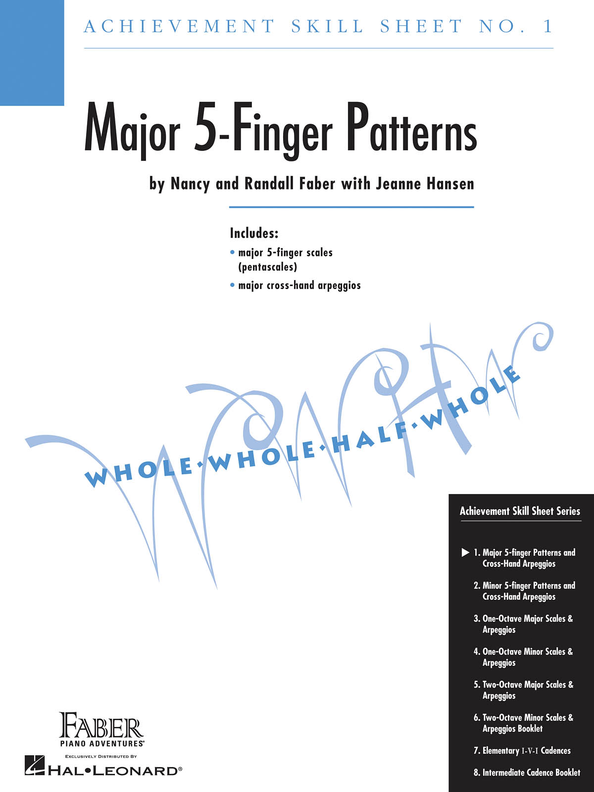 Achievement Skill Sheet No. 1:  - Major 5-Finger Patterns - noty na klavír