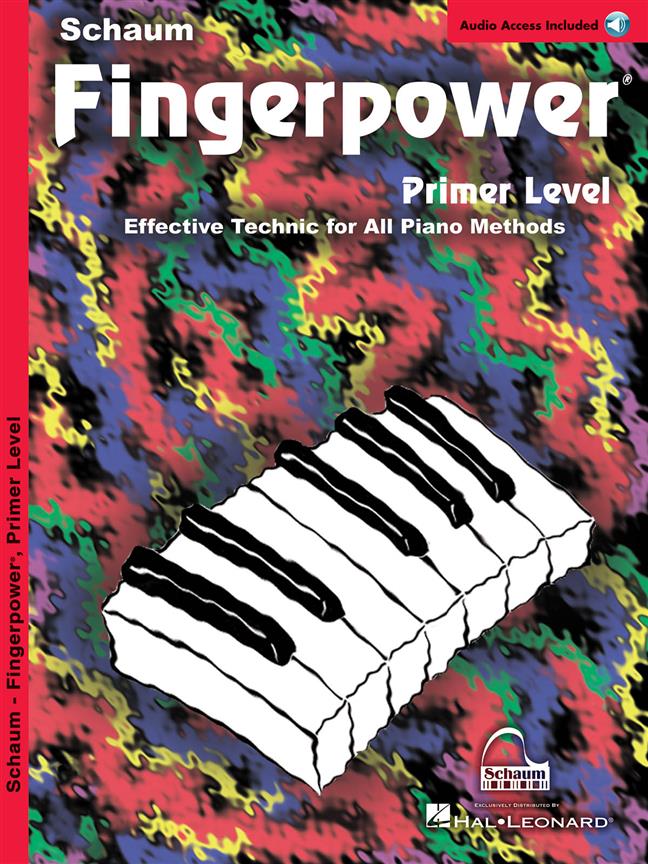 Fingerpower - Primer Book/CD Pack - hráče na klavír