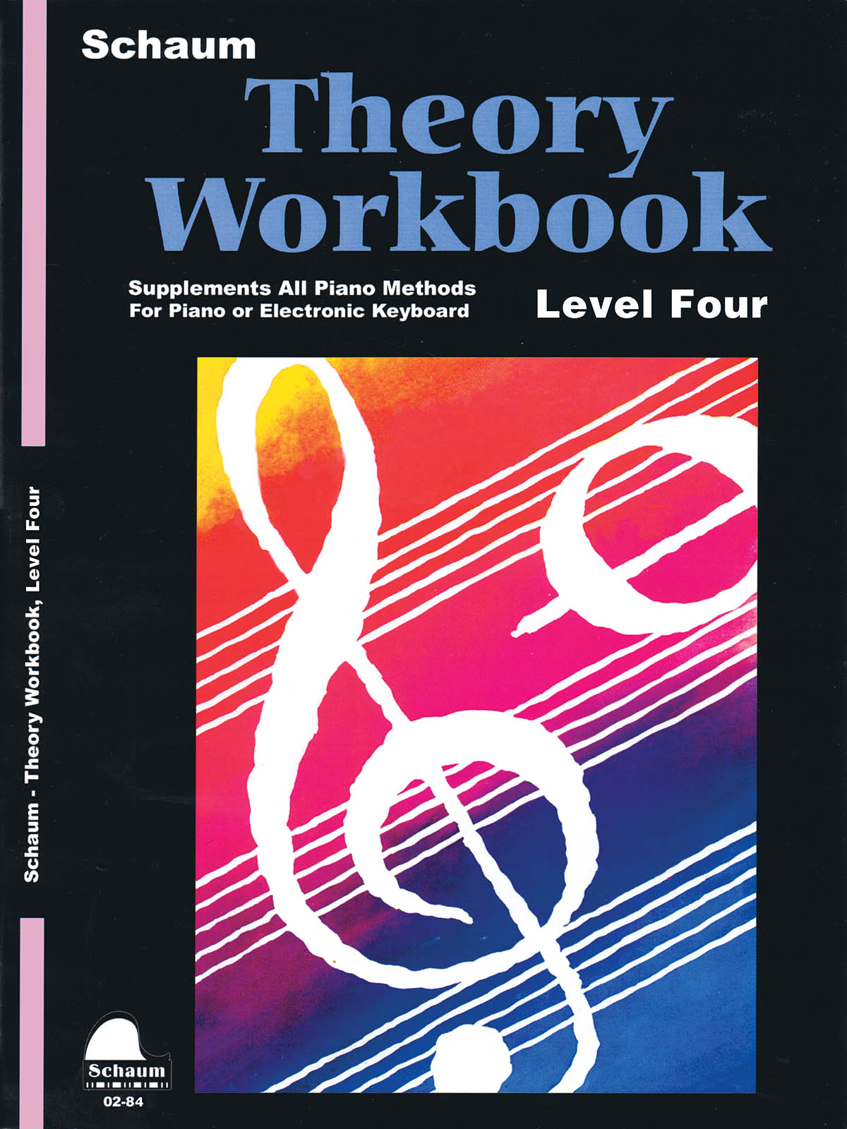 Theory Workbook - Level 4 - Schaum Making Music Piano Library - hráče na klavír