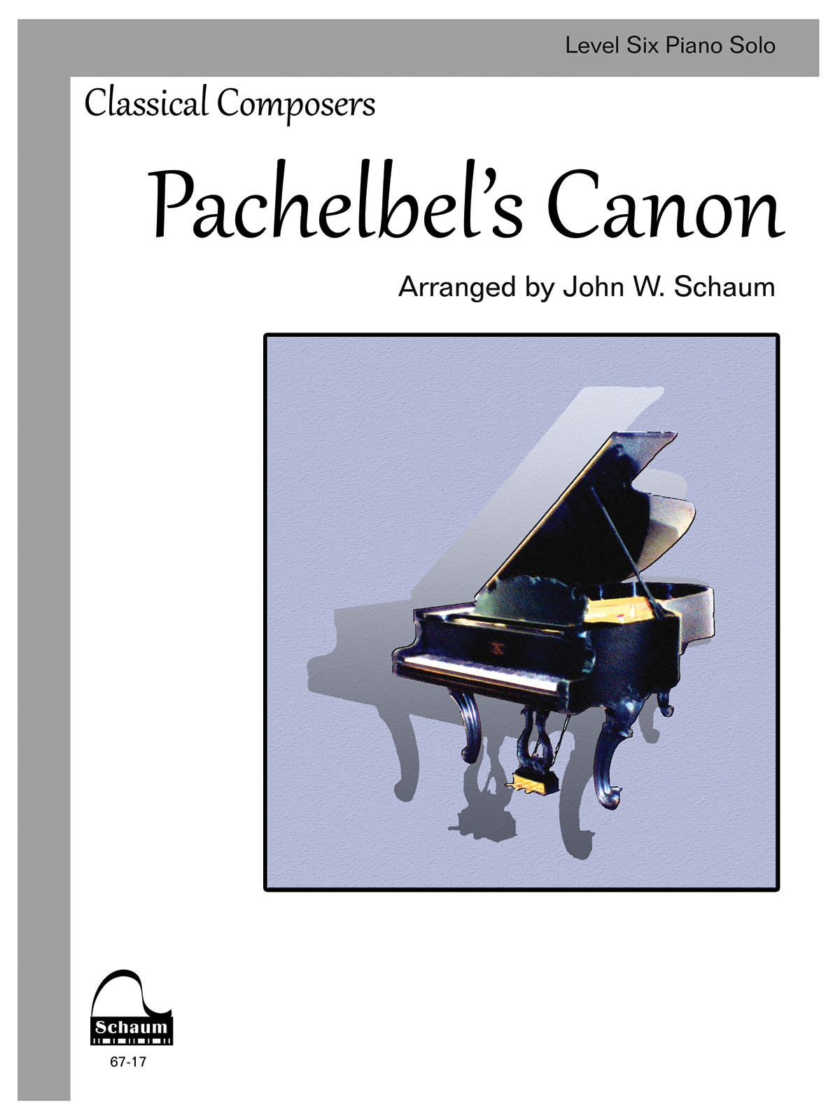 Pachelbel's Canon - Schaum Level Six Piano Solo - pro klavír