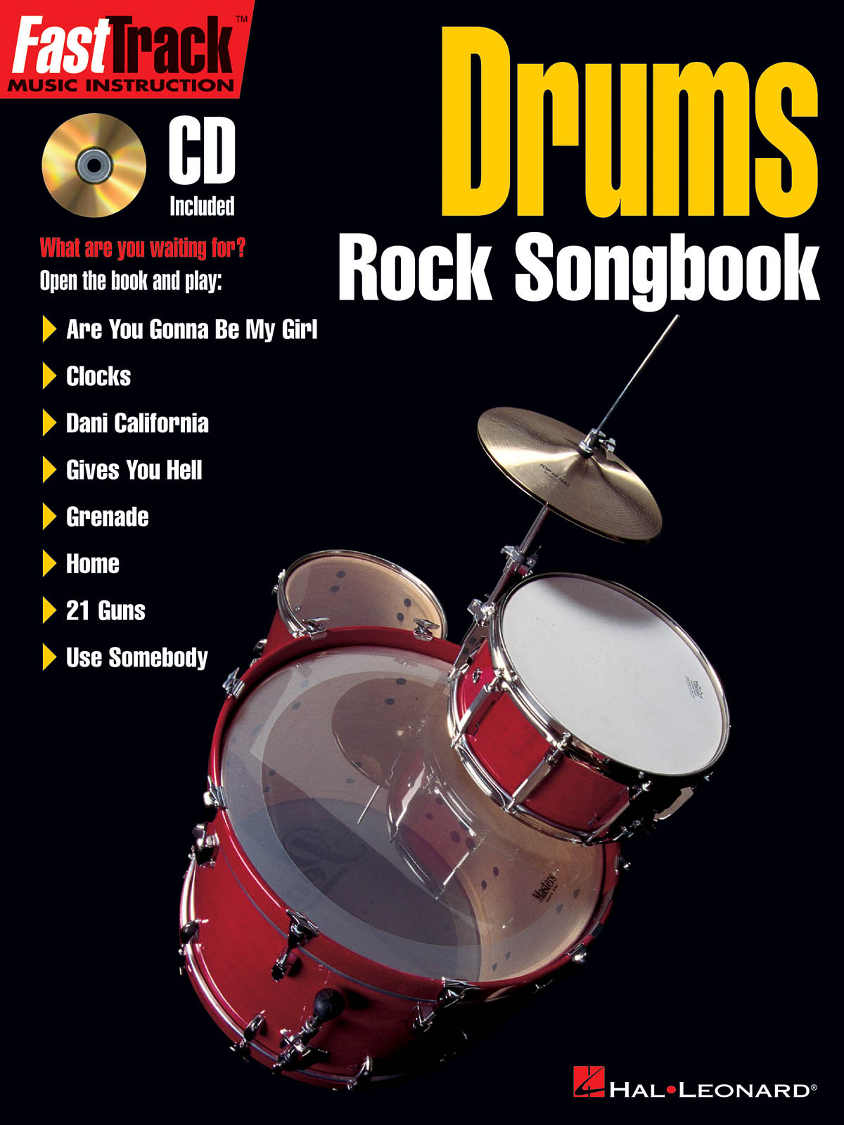 FastTrack - Drums - Rock Songbook - noty na bicí