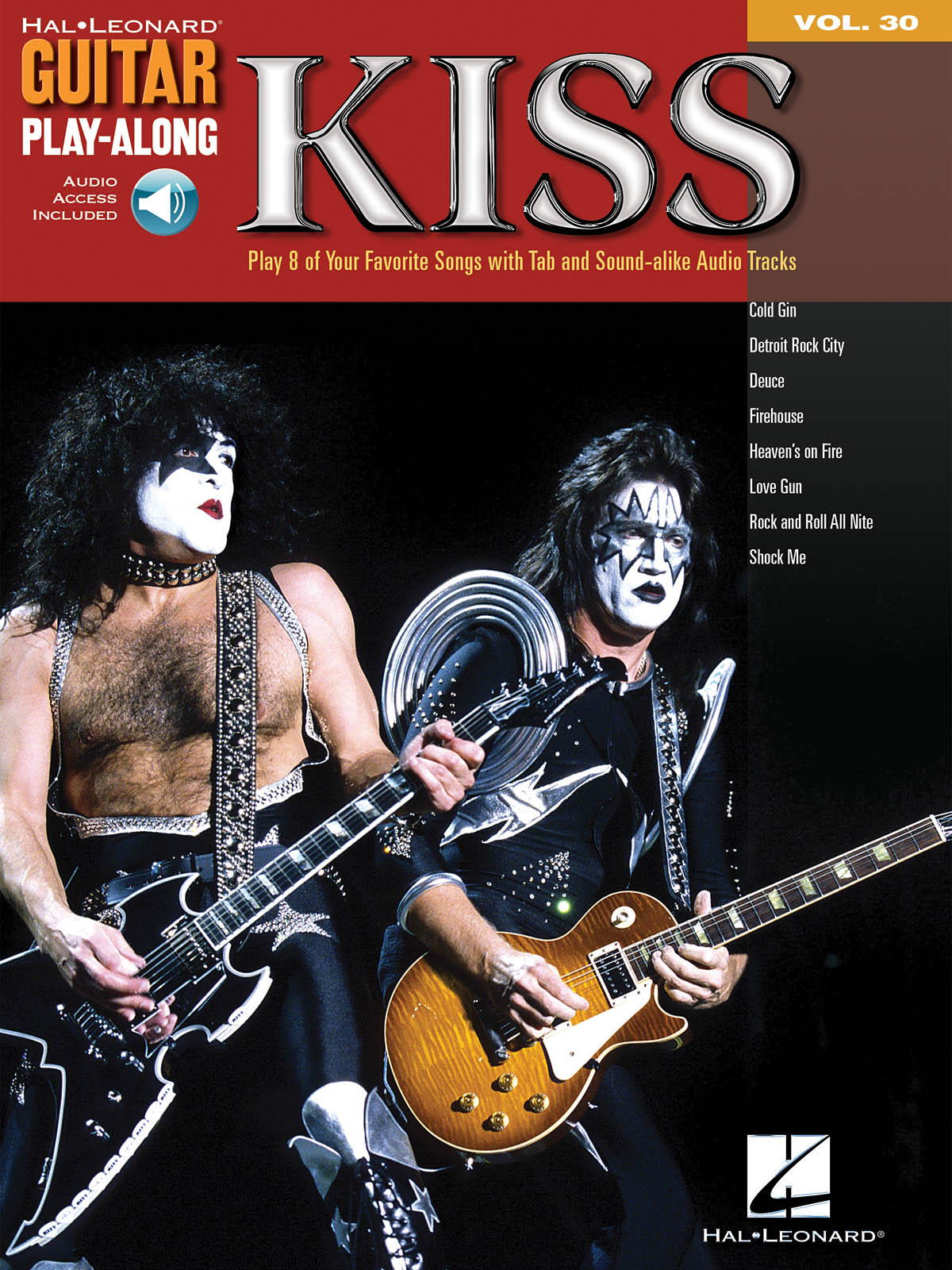 Kiss - Guitar Play-Along Volume 30