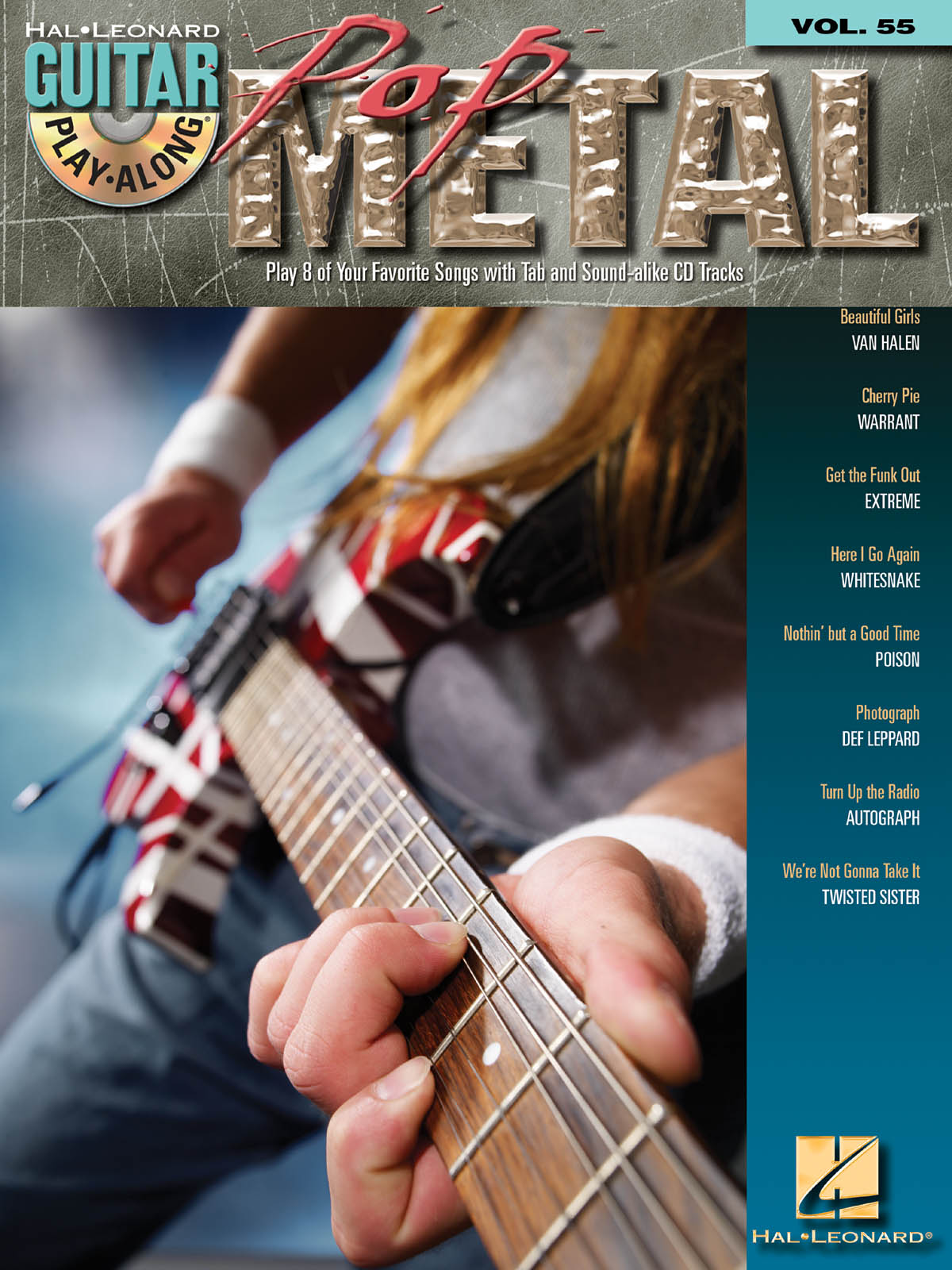 Pop Metal - Guitar Play-Along Volume 55 - noty pro kytaru