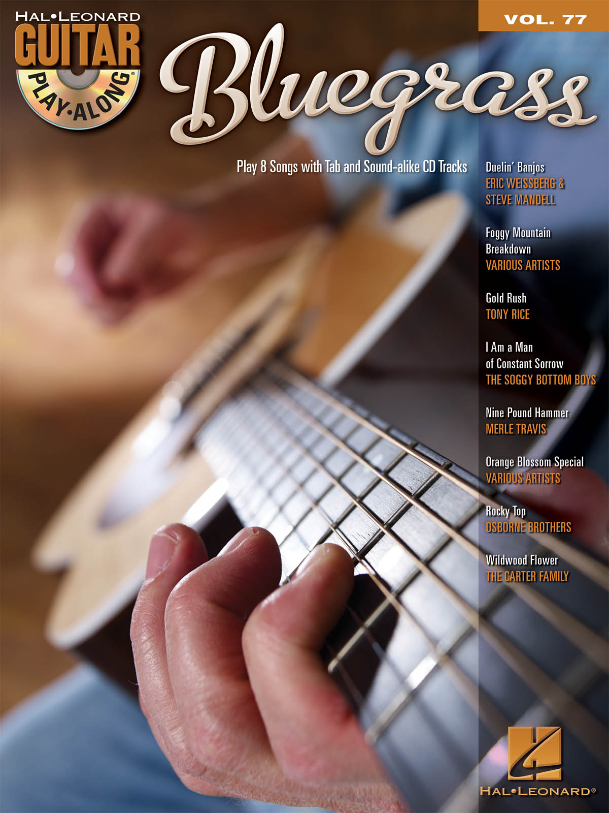 Bluegrass - Guitar Play-Along Volume 77