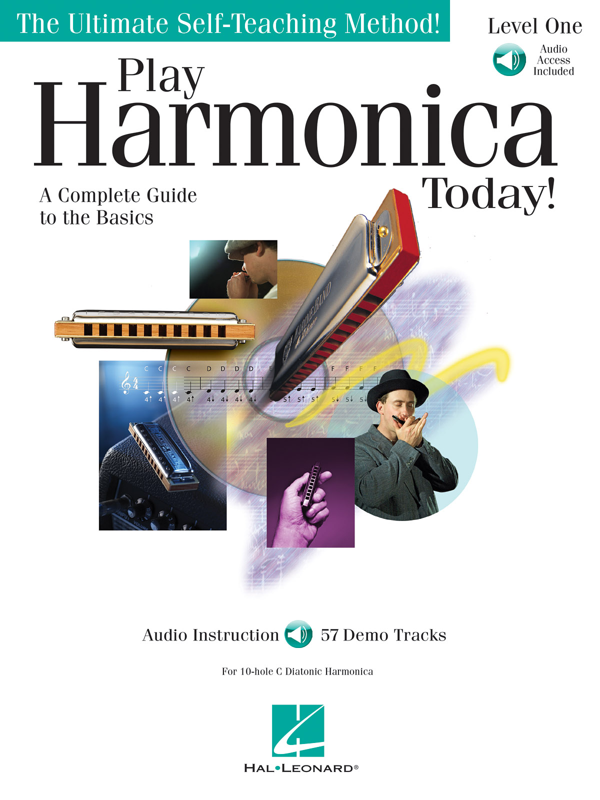 Play Harmonica Today! Level 1 - noty na foukací harmoniku