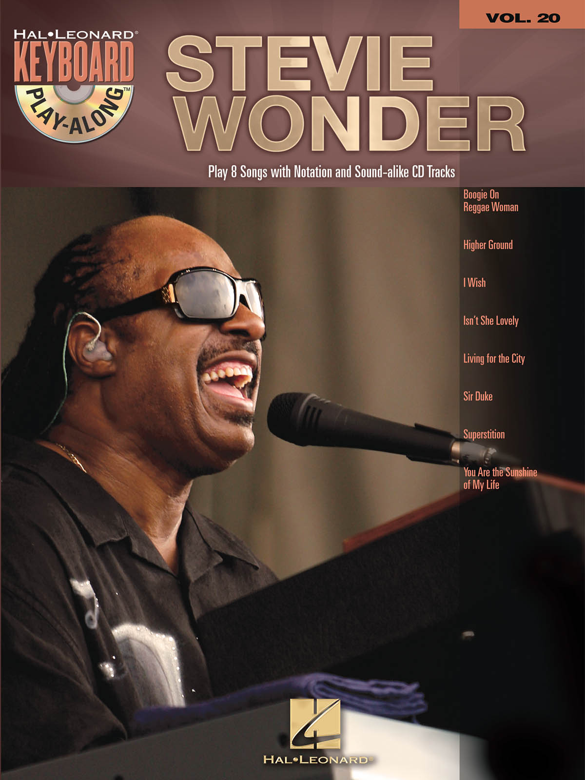 Stevie Wonder  - Keyboard Play Along Volume 20 - noty pro keyboard