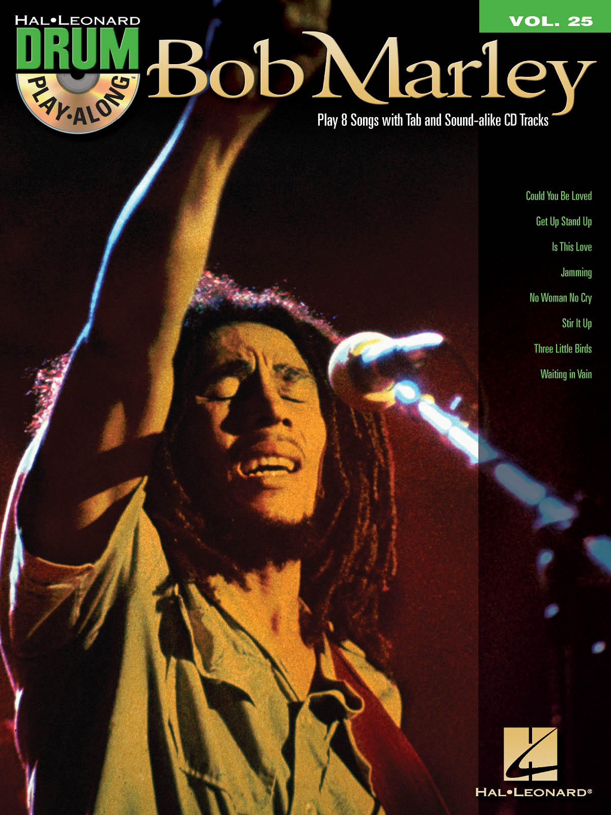 Bob Marley - Drum Play-Along Volume 25 - noty na bicí soupravu