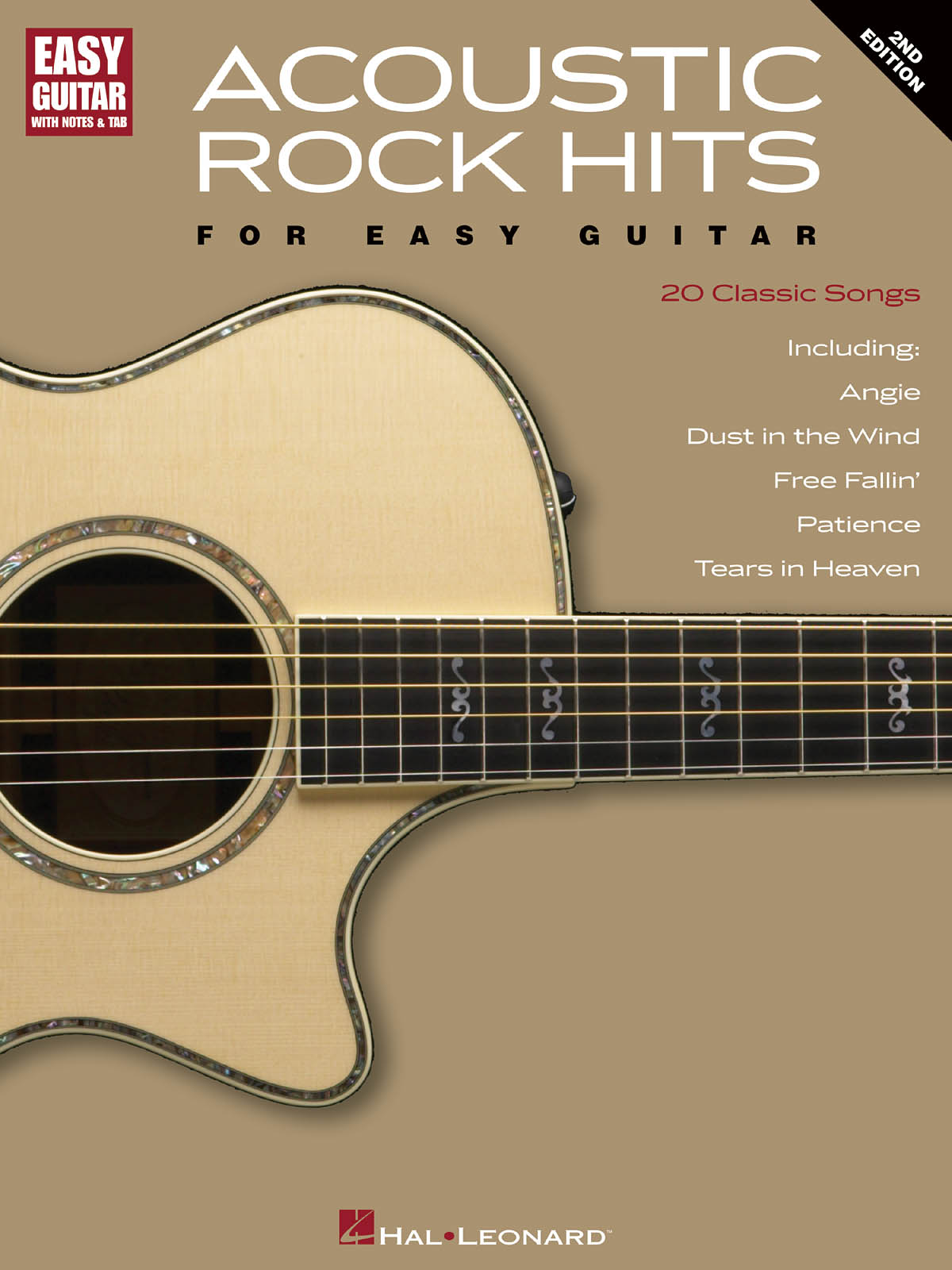 Acoustic Rock Hits For Easy Guitar 2nd edition - noty na kytaru