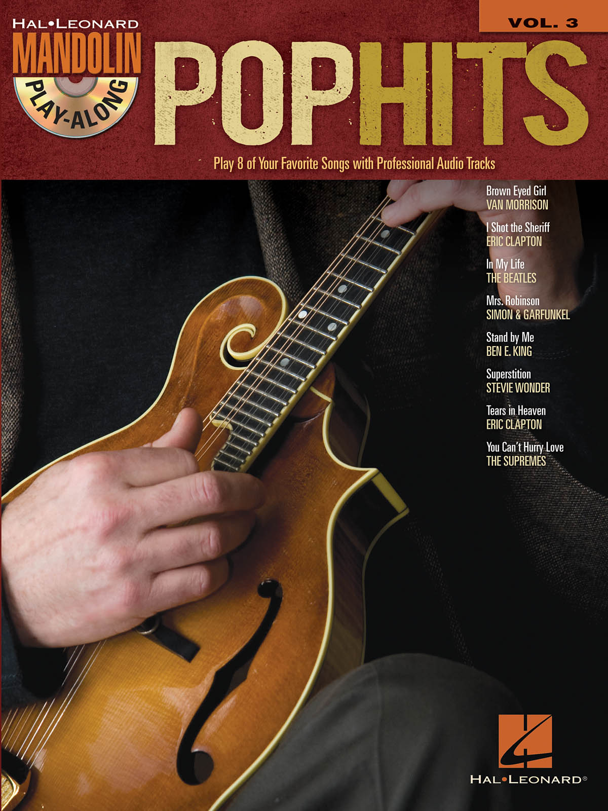 Pop Hits - Mandolin Play-Along Volume 3 - noty na mandolínu