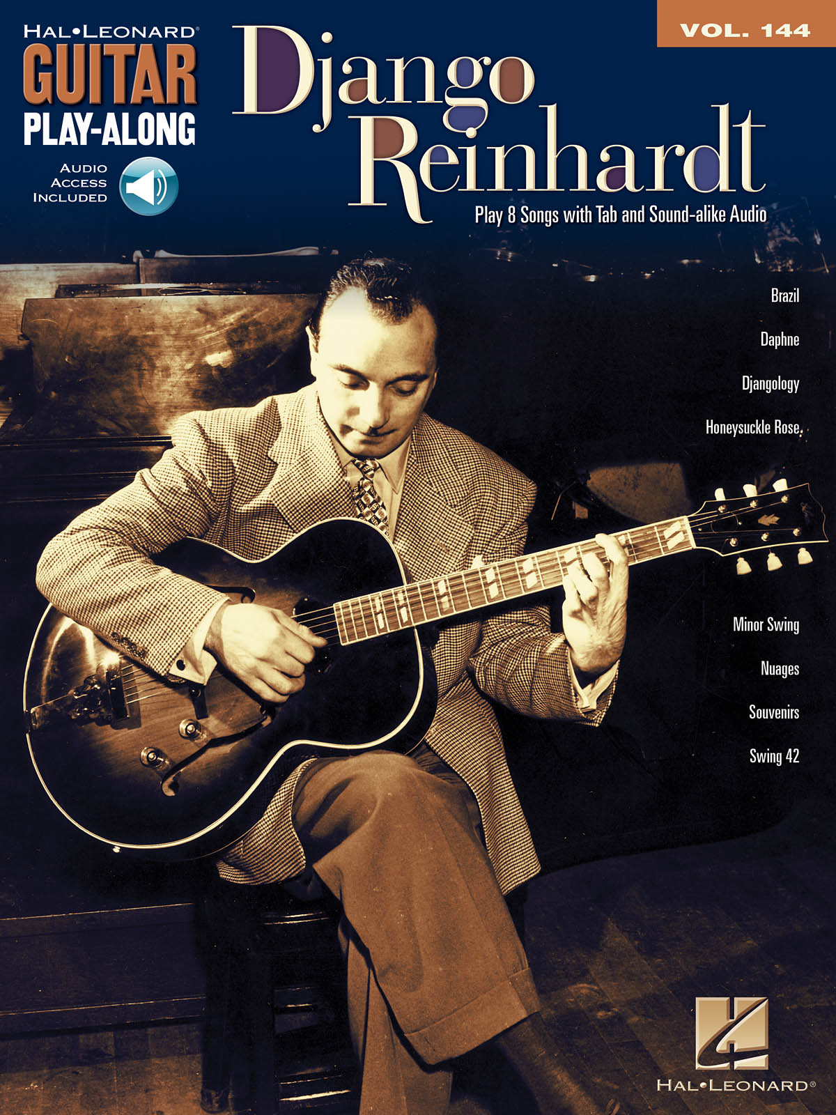 Django Reinhardt - Guitar Play-Along Volume 144