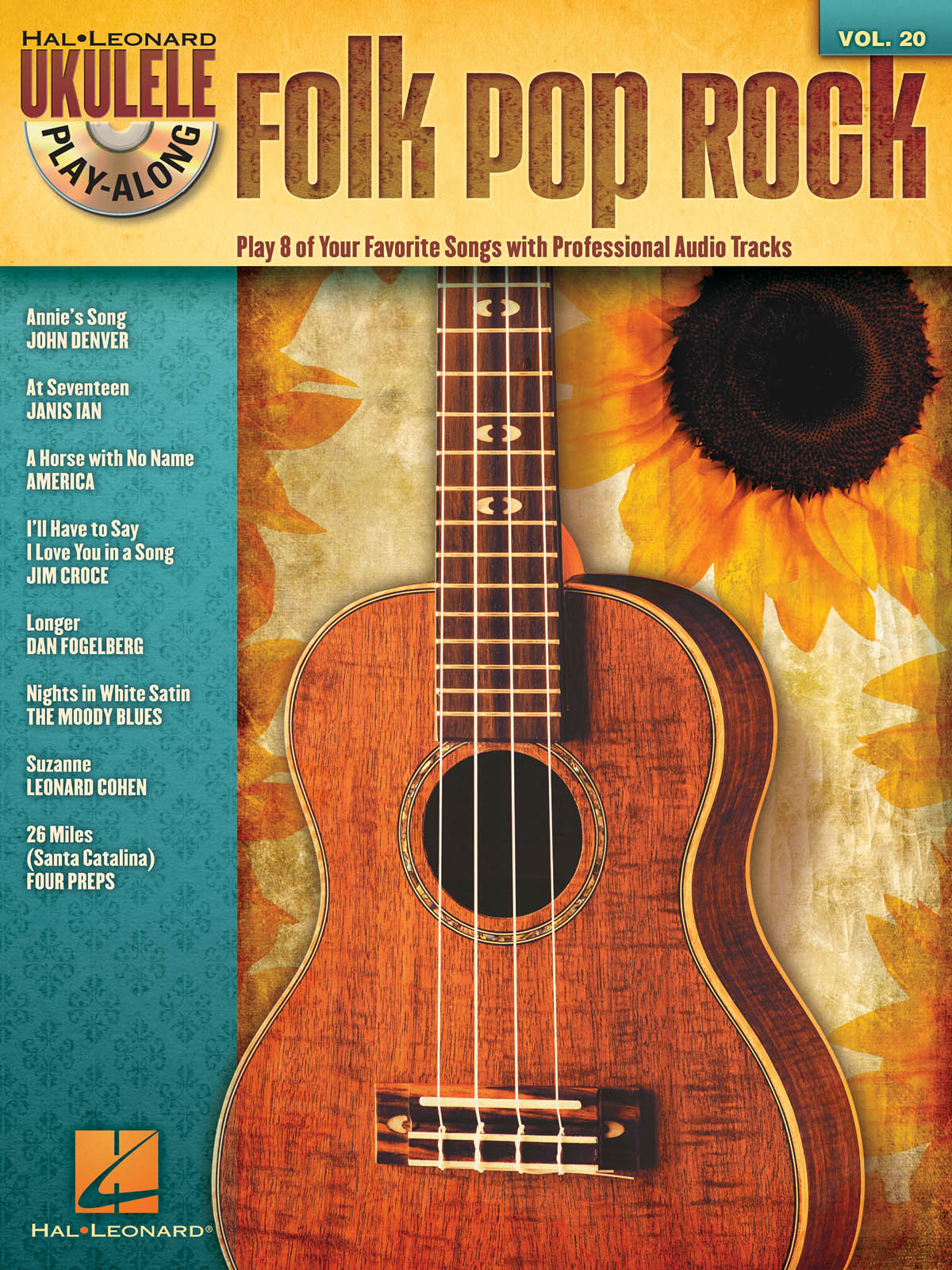 Folk Pop Rock - Ukulele Play-Along Volume 20 - noty pro ukulele