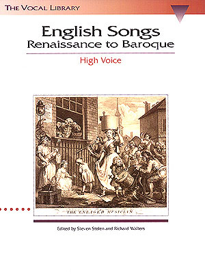 English Songs: Renaissance to Baroque - písně pro vysoký hlas