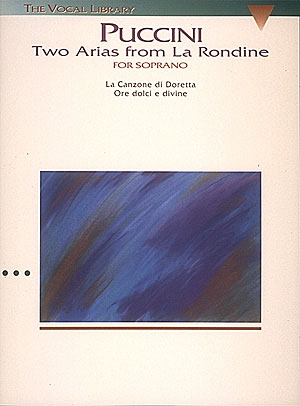 Two Arias From La Rondine - písně pro soprán