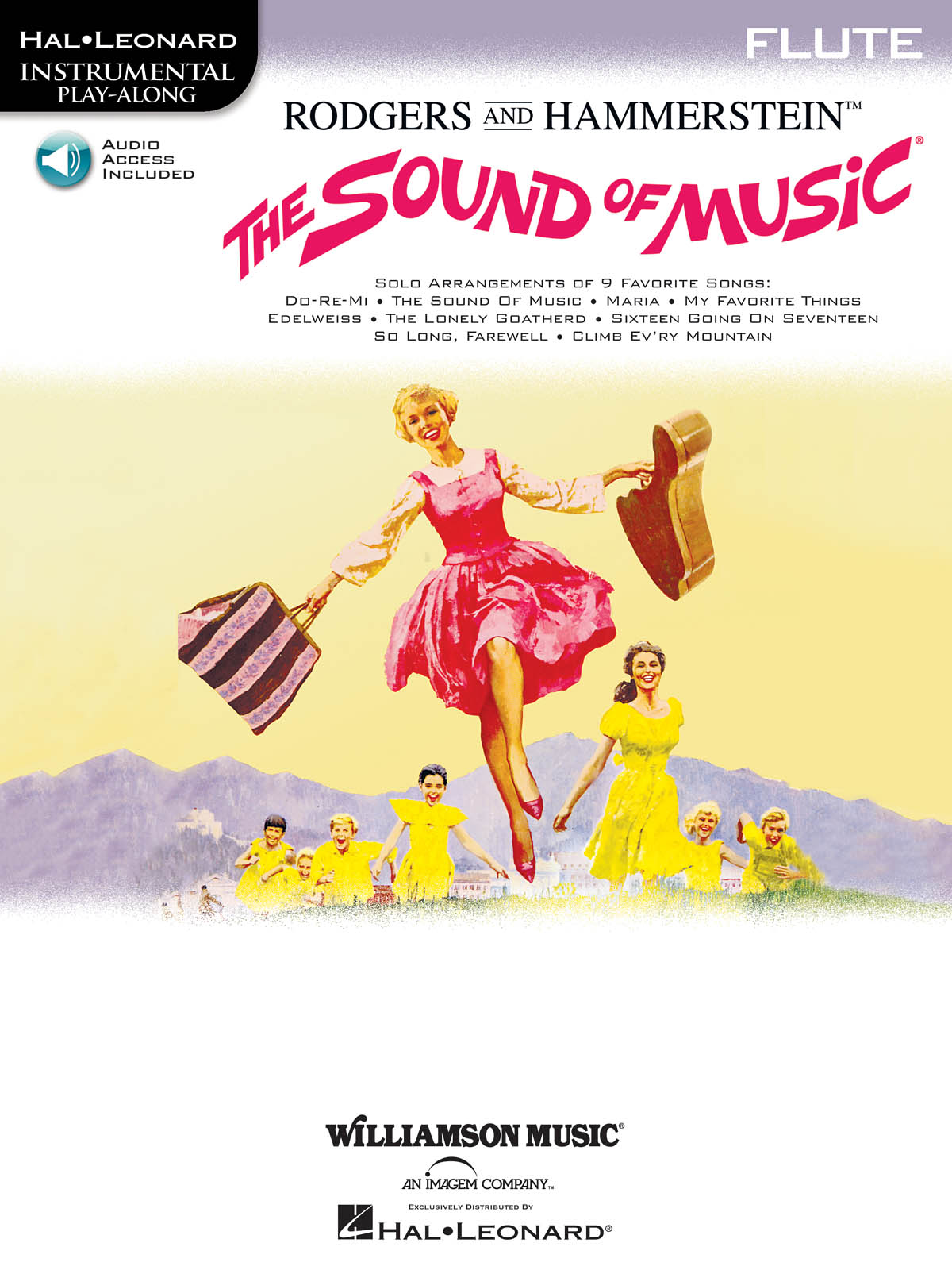 The Sound of Music - Flute - Instrumental Play-Along - sólové skladby pro příčnou flétnu