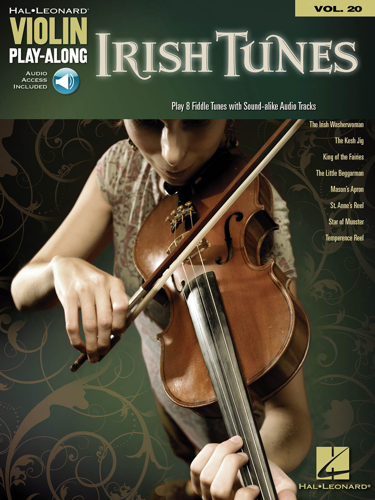 Irish Tunes - Violin Play-Along Volume 20 noty pro sólové housle