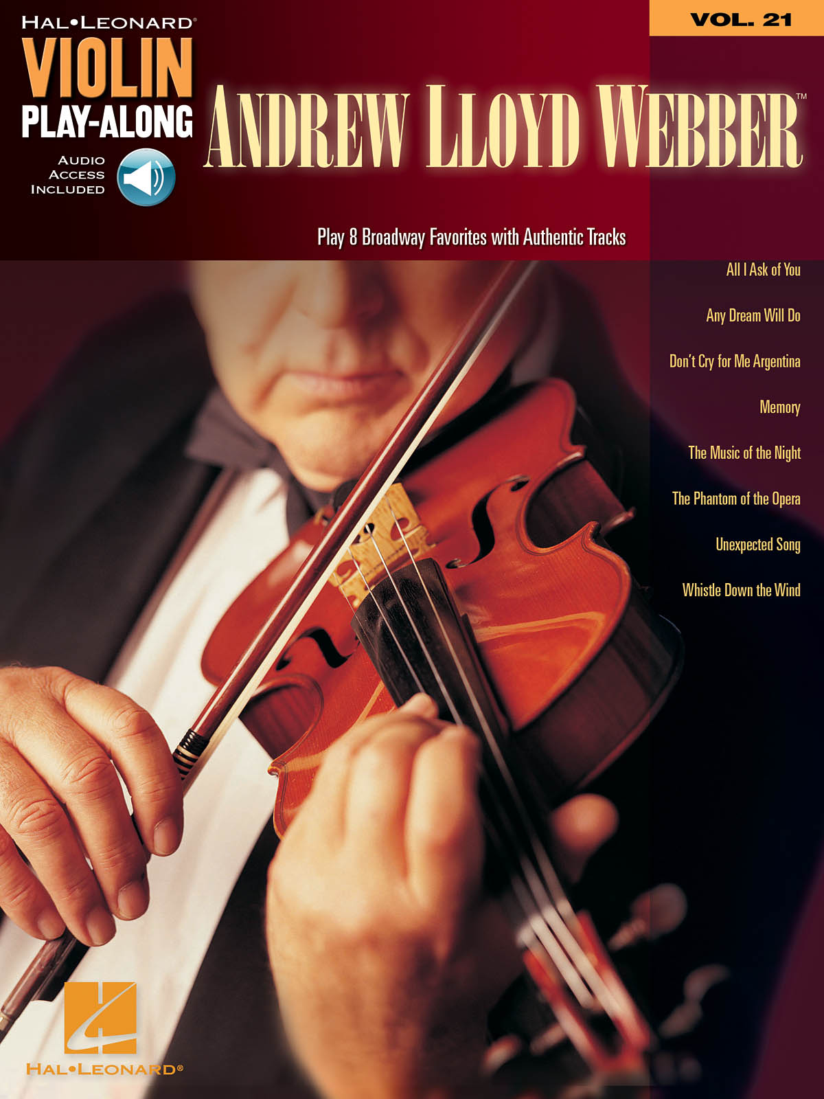Andrew Lloyd Webber  - Violin Play-Along Volume 21