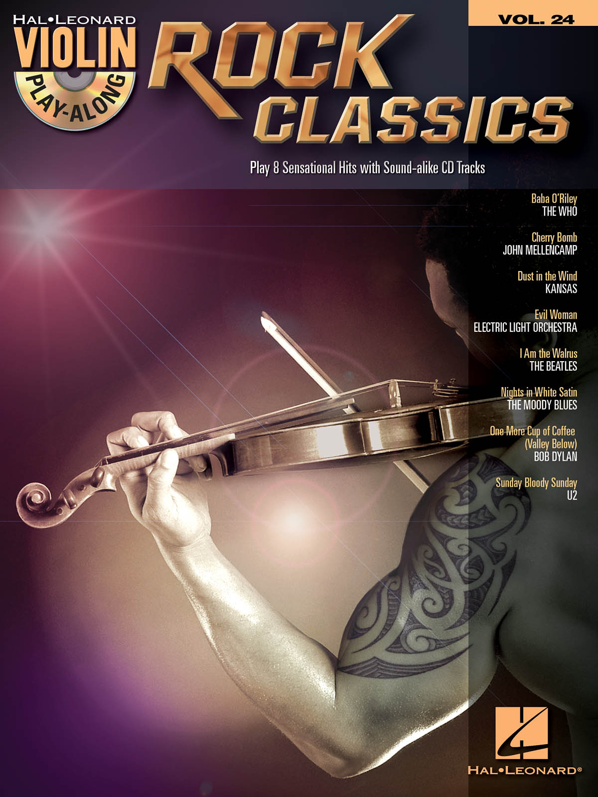 Rock Classics - Violin Play-Along Volume 24 - pro housle