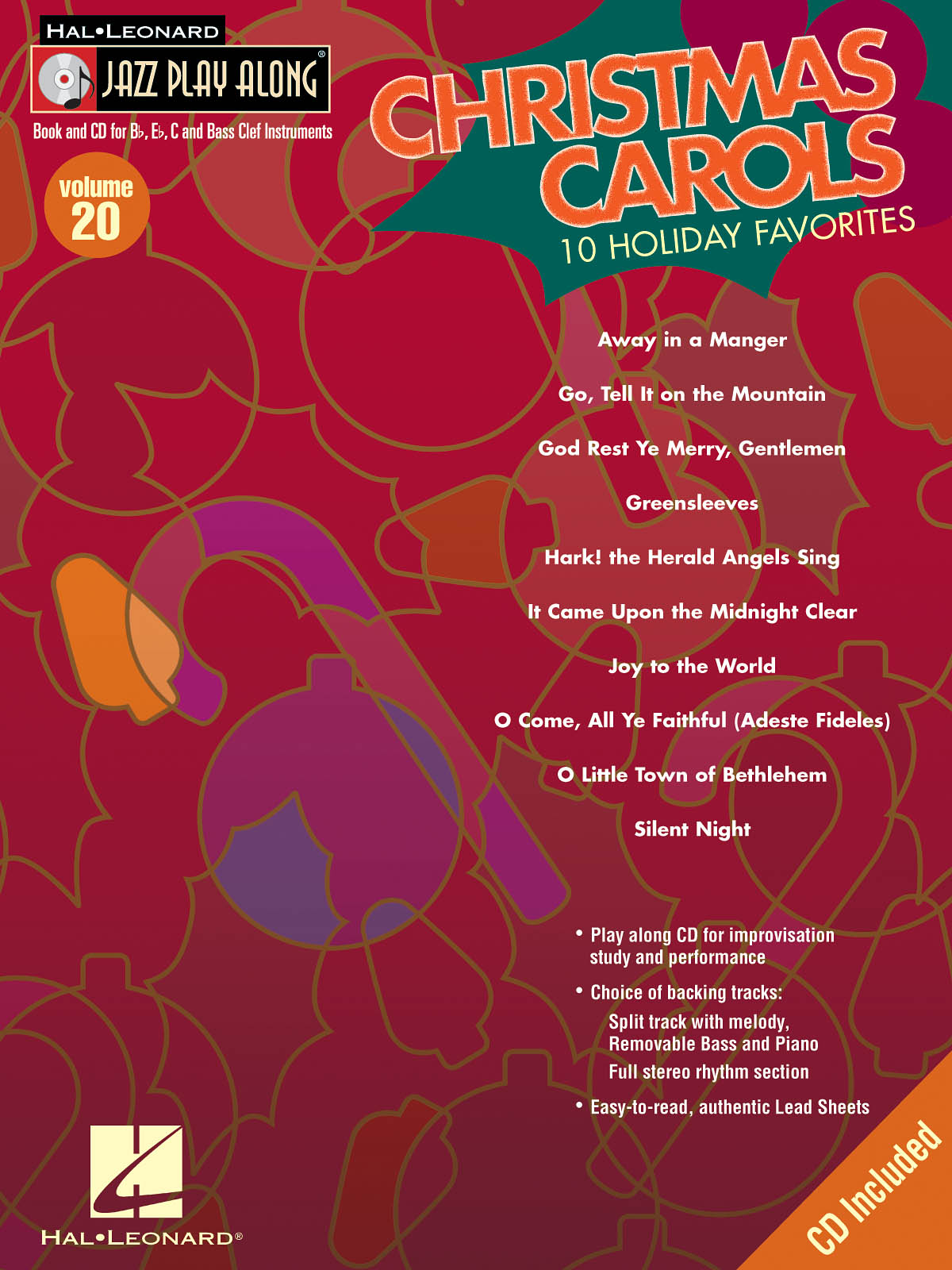 Christmas Carols - Jazz Play-Along Volume 20
