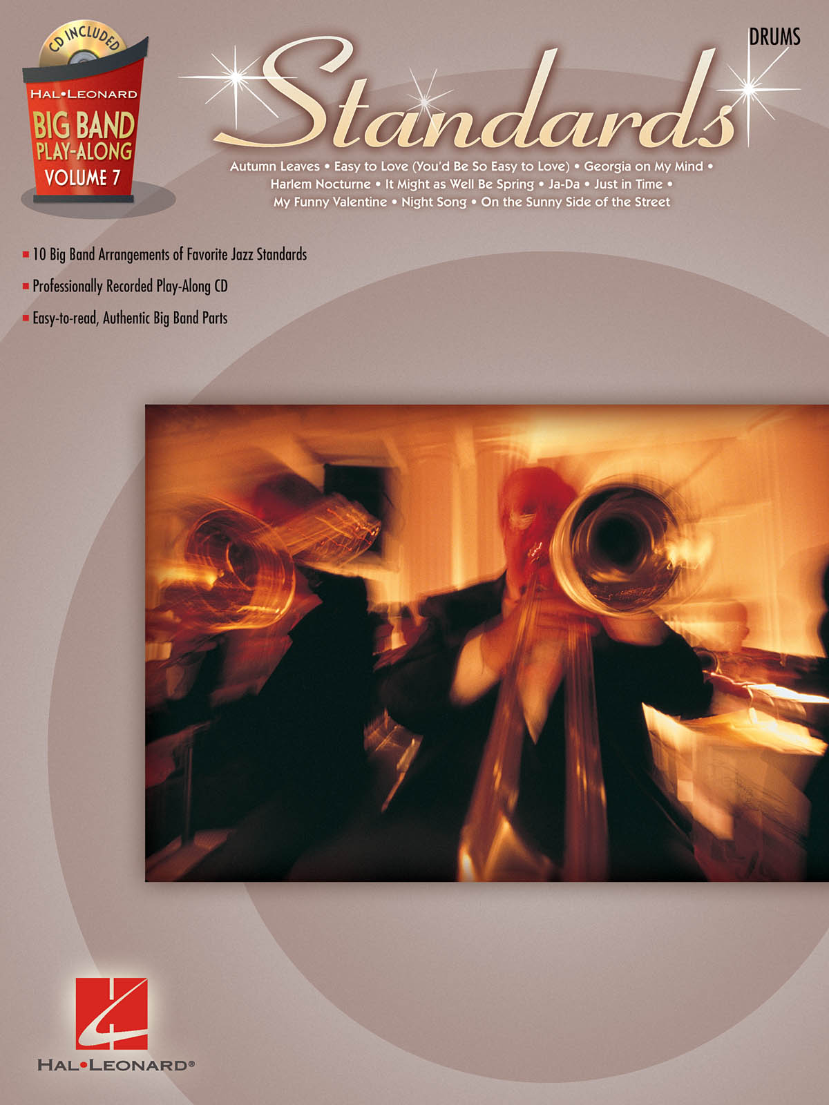 Standards: Big Band Play-Along Volume 7 - noty na bicí