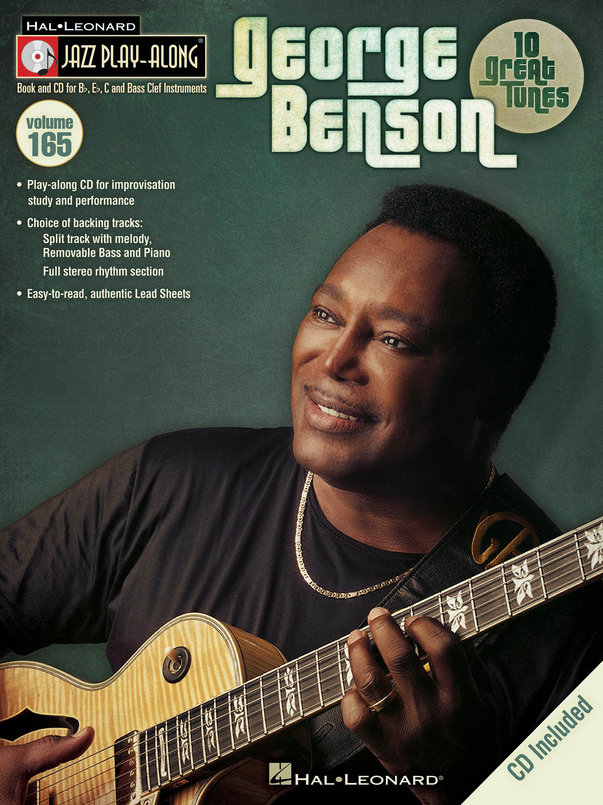George Benson - Jazz Play-Along Volume 165 - melodie s akordy pro nástroje v ladění C