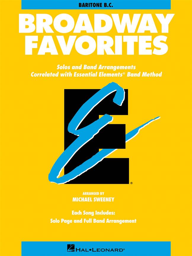 Essential Elements Broadway Favorites (Baritone BC