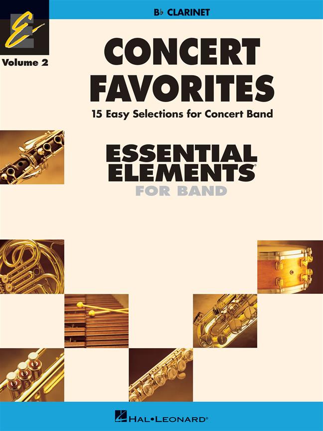 Concert Favorites Vol. 2 - Clarinet - noty na klarinet