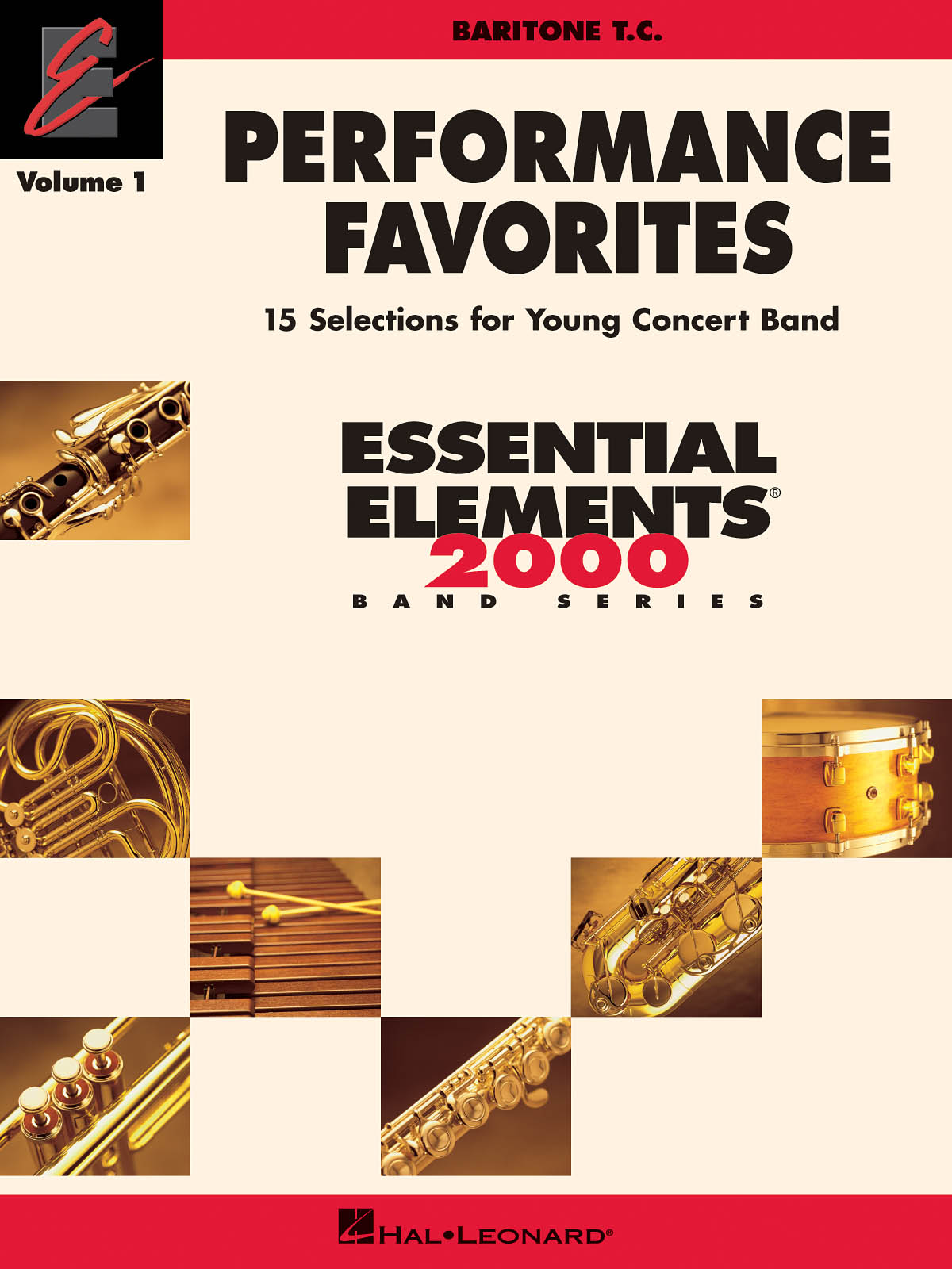 Performance Favorites Vol. 1 - Baritone T.C. - 15 Selections for Young Concert Band pro nástroje v různých laděních
