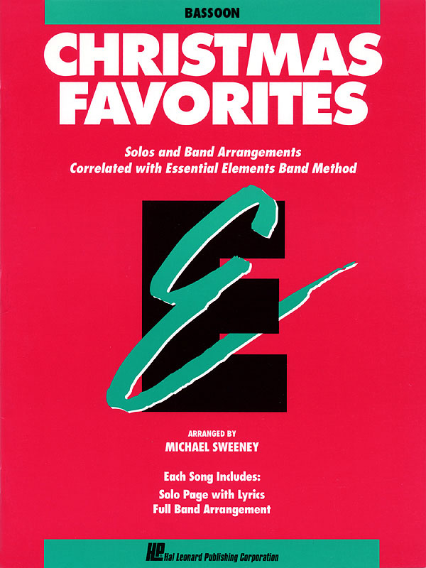 Essential Elements Christmas Favorites - Bassoon - noty na fagot