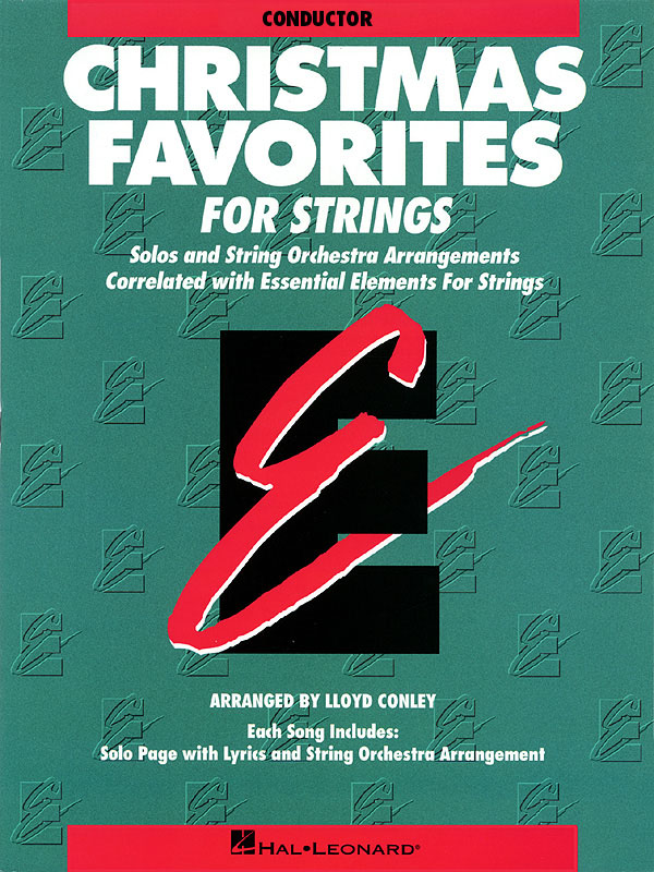Essential Elements Christmas Favorites for Strings - noty pro orchestr