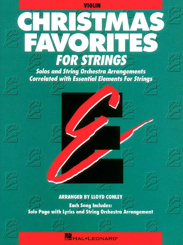 Essential Elements Christmas Favorites for Strings - noty pro housle