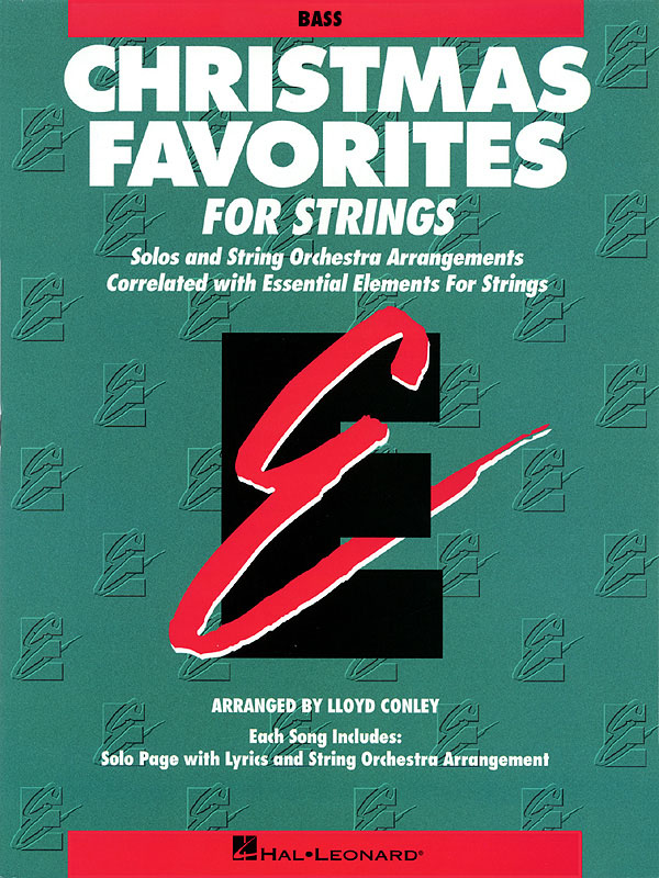 Essential Elements Christmas Favorites for Strings - noty pro kontrabas