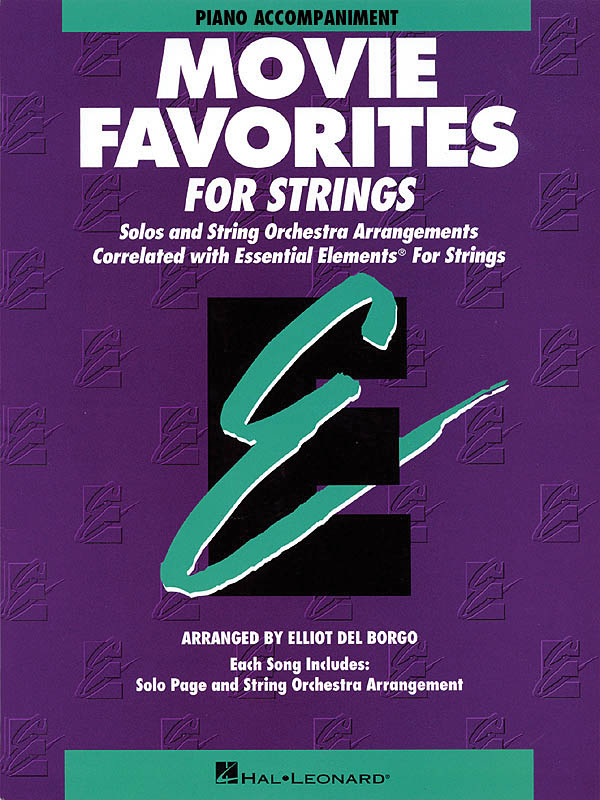 Essential Elements - Movie Favorites for Strings - Piano Accompaniment - doprovodný klavír