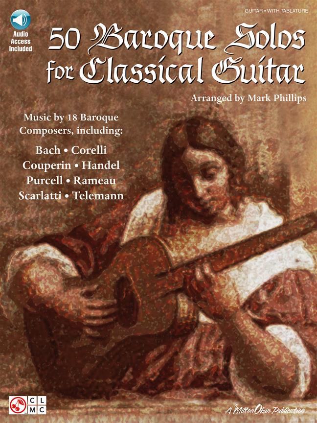 50 Baroque Solos For Classical Guitar - noty na kytaru