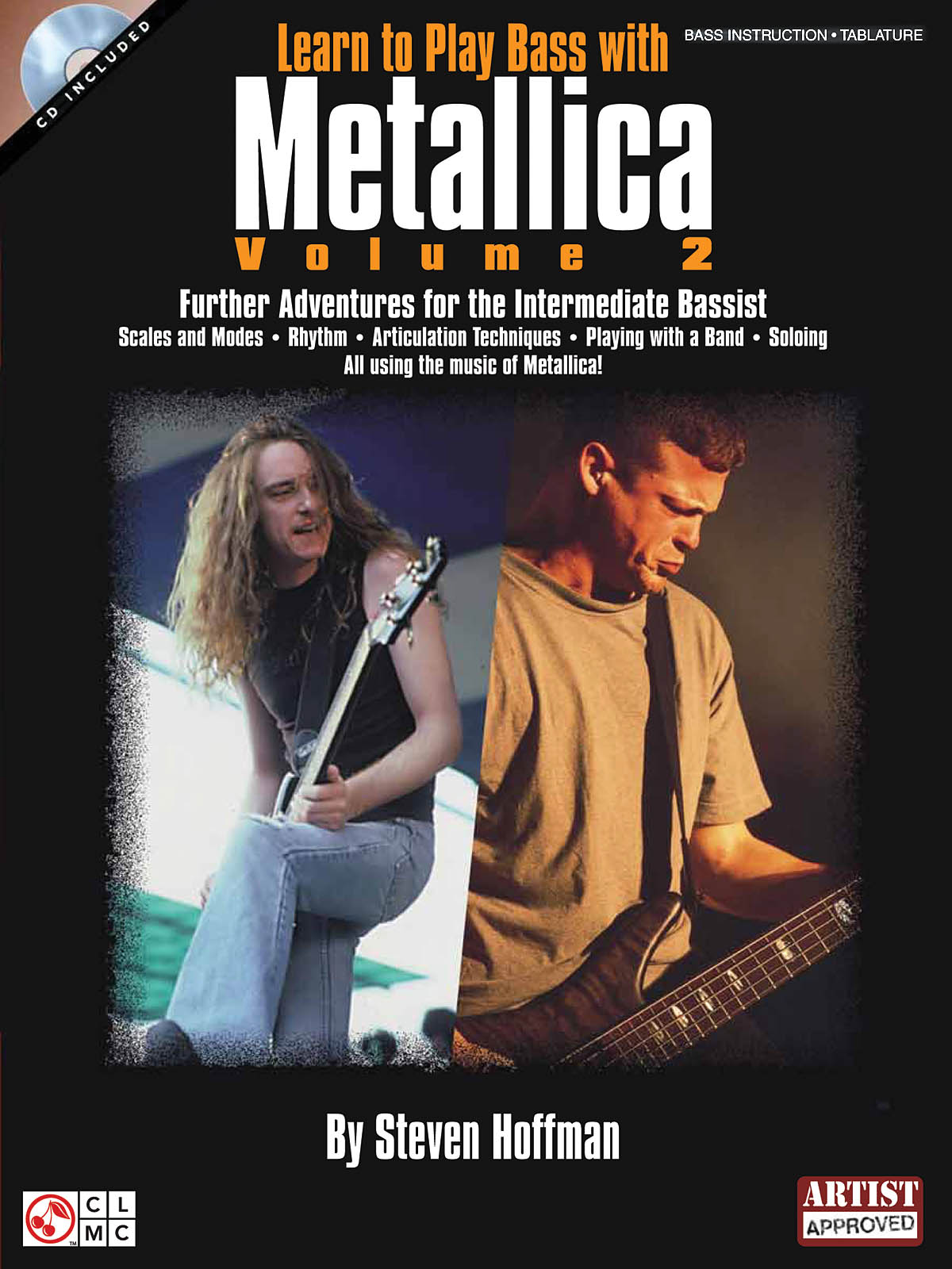 Learn to Play Bass with Metallica - Volume 2 - noty na basovou kytaru