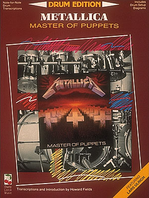 Metallica - Master of Puppets - noty na bicí